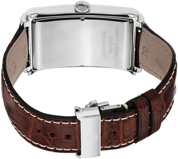 Cuervo Y Sobrinos Prominente Men's Watch Model 1011.1T-LBR Thumbnail 2