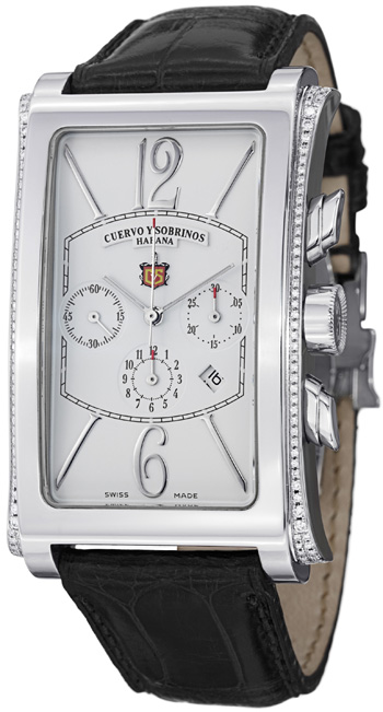 Cuervo Y Sobrinos Prominente Men's Watch Model 1014.1B-G-LBK
