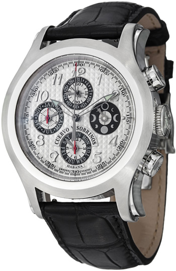 Cuervo Y Sobrinos Robusto  Men's Watch Model 2859.1A-LBK1