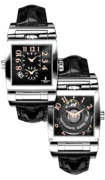 De Grisogono Pre-owned De Grisogono Tino Acier Quartz Ladies Watch  N03.002/B - Pre-Owned Watches, Tino Acier - Jomashop