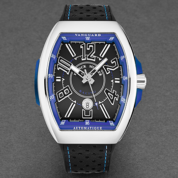 Franck Muller Vanguard Racing Men's Watch Model 45SCRACINGBLKBU Thumbnail 4