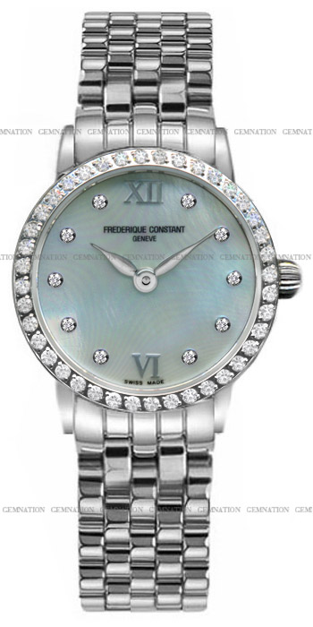 Frederique Constant Slim Line Ladies Watch Model FC-200MPWDSD6B