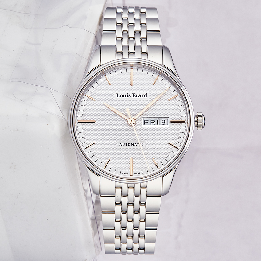 Louis Erard Heritage Automatic Silver Dial Men's Watch 72288AA31.BMA88  7630021304684 - Watches, Heritage - Jomashop