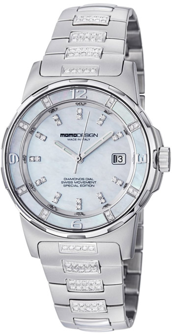 Momo Design Pilot Ladies Watch Model MD093-E02SL-MBD