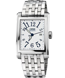Oris Rectangular Men's Watch Model 58376574061MB