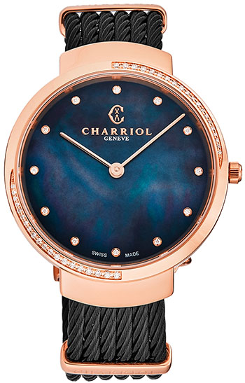 Charriol St Tropez Ladies Watch Model ST34PD2565018