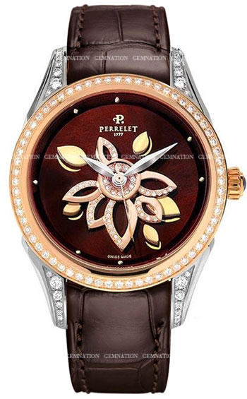 Perrelet Diamond Flower Ladies Watch Model A3017.2