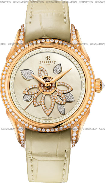 Perrelet Diamond Flower Ladies Watch Model A7001.1