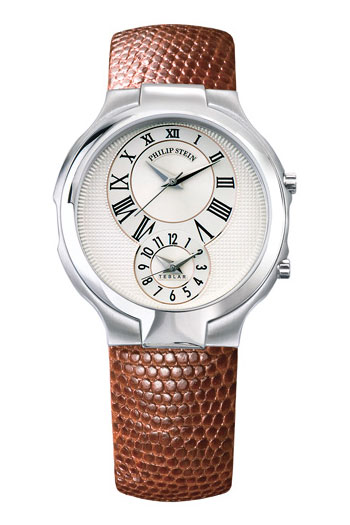 Philip stein 2025 leather watch