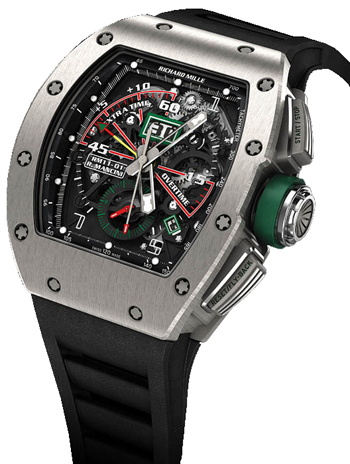 Richard Mille RM 011 Roberto-Mancini Men's Watch Model RM011-01 Thumbnail 2