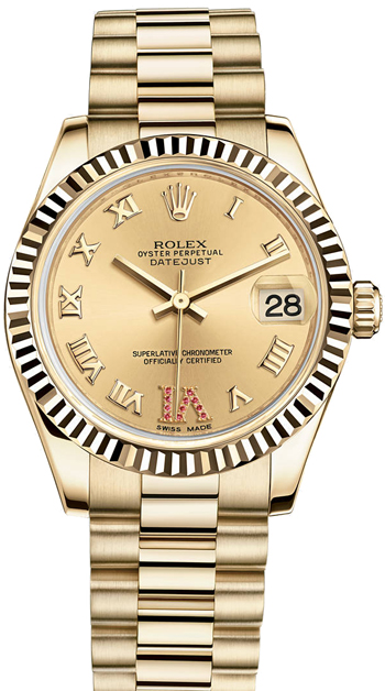 Rolex Datejust Ladies Watch Model 178278-83168-CPRORU