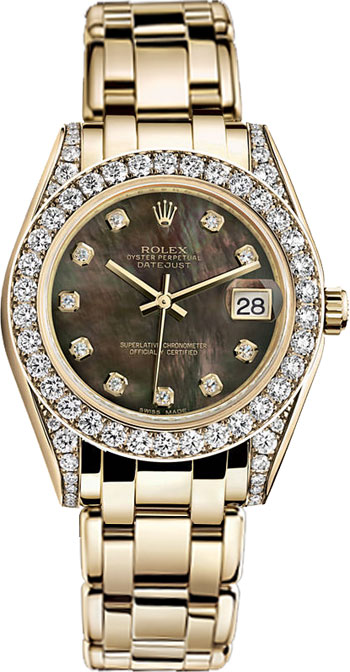 Rolex Pearlmaster Ladies Watch Model 81158