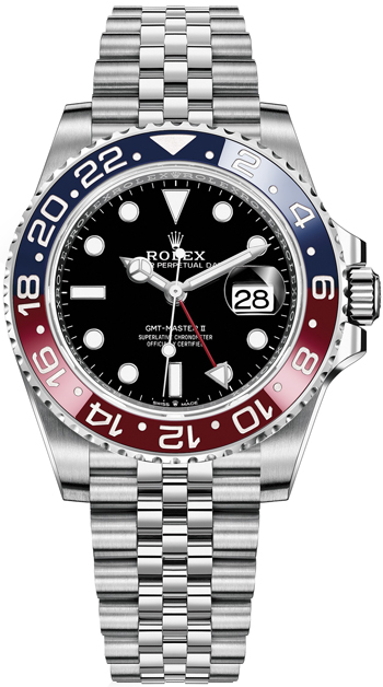 Rolex GMT Master II Men's Watch Model 126710BLRO