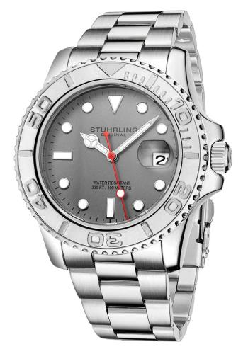 Stuhrling Aquadiver Men's Watch Model 3967.1 Thumbnail 2