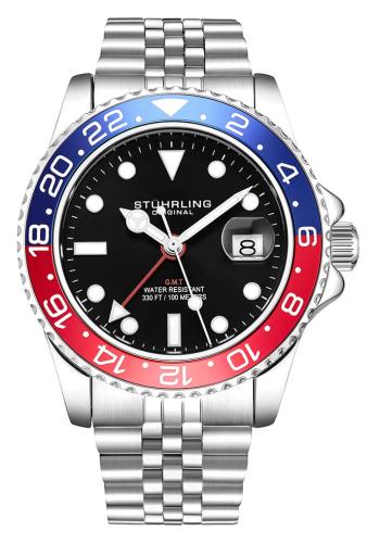 Stuhrling Aquadiver Men's Watch Model 3968.2 Thumbnail 2