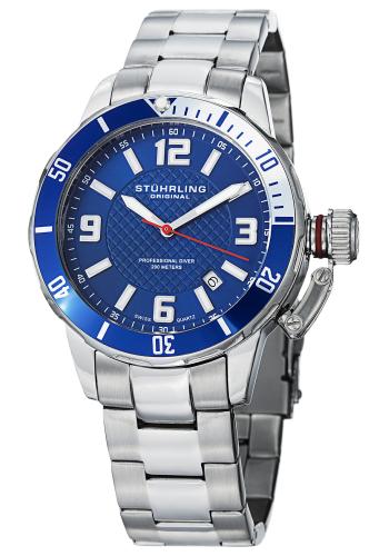 Stuhrling Aquadiver Men's Watch Model 676.02.SET
