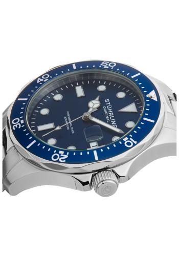 Stuhrling Aquadiver Men's Watch Model 824.02 Thumbnail 3
