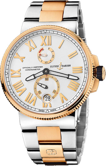 Ulysse Nardin Marine Chronometer Men's Watch Model 1185-122-8M-41