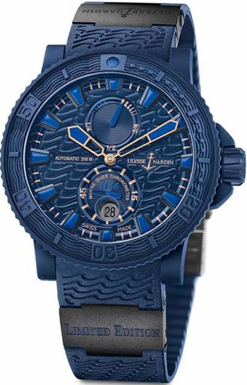 Ulysse Nardin Black Ocean / Blue Ocean Men's Watch Model 263-99LE-3C