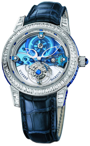 Ulysse Nardin Royal Blue Tourbillon Men's Watch Model 799-99BAG