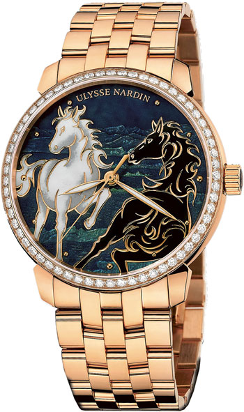 Ulysse Nardin Classico Men's Watch Model 8156-111B-8-CHEVAL