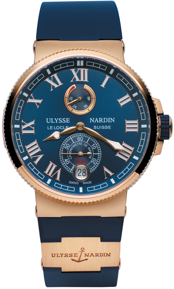 Ulysse Nardin Marine Chronometer Men s Watch Model 1186 126 3 43