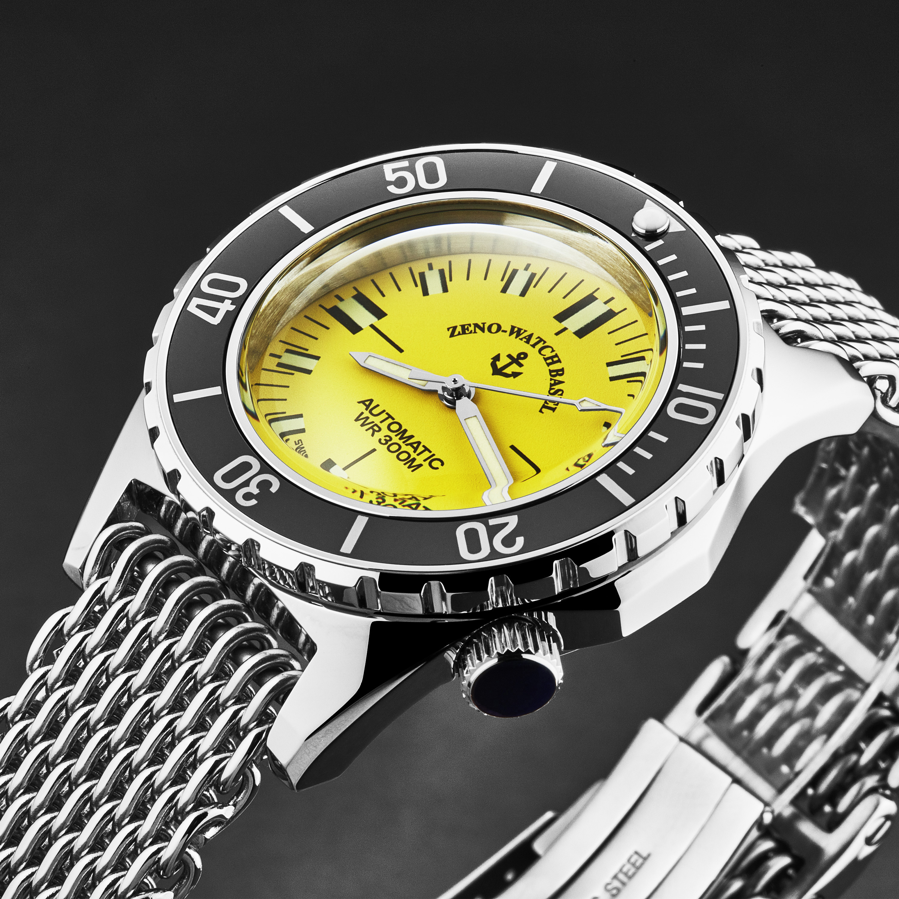 Zeno Army diver Men's Watch Model 485N-A9MM Thumbnail 2